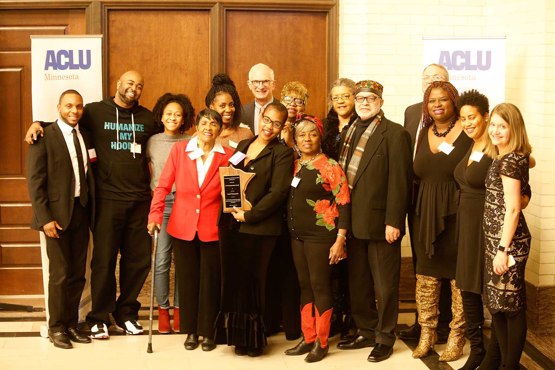 NAACP Minneapolis receives ACLU's Changemaker Award
