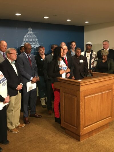 press conference photo