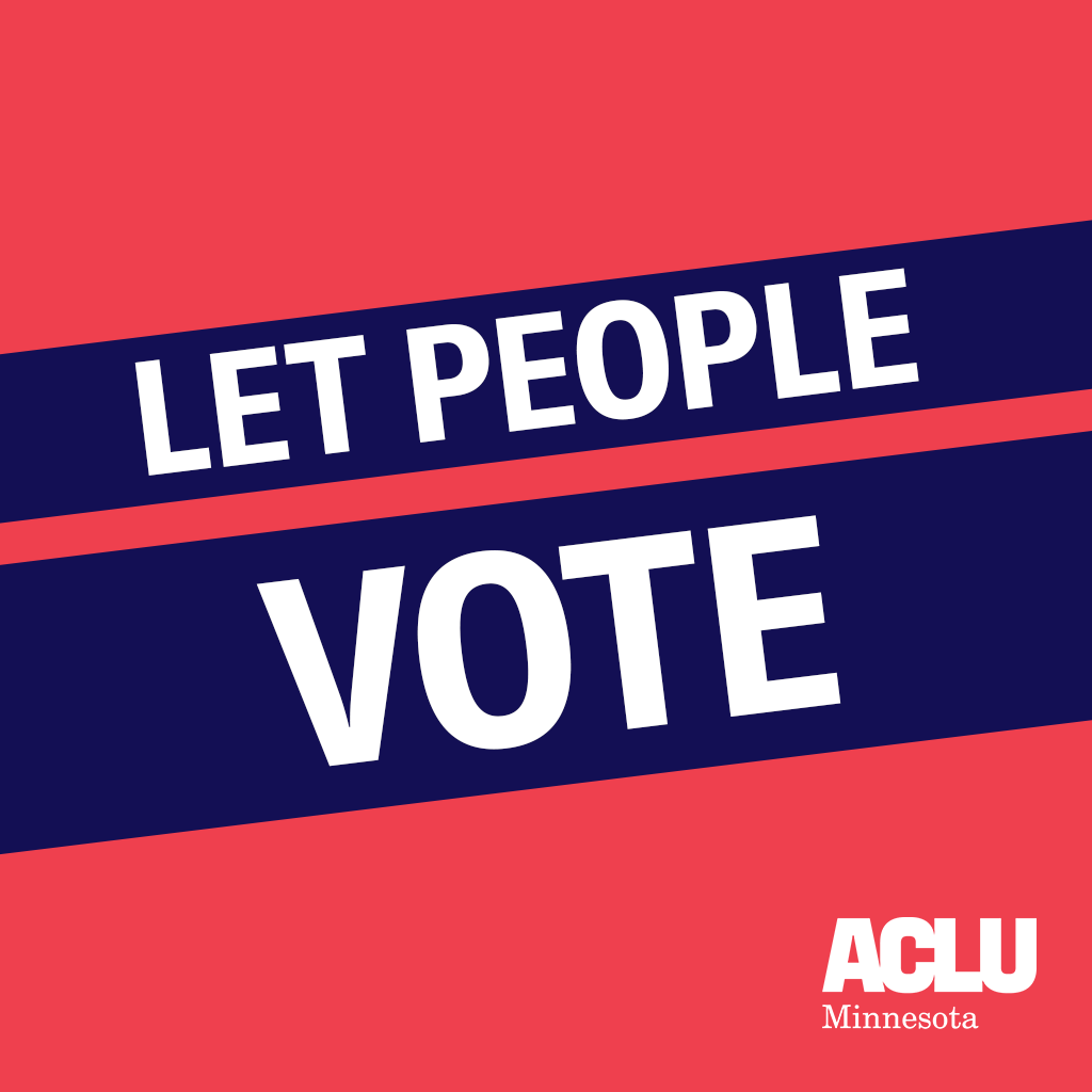 ACLU-MN Sues to Restore Voting Rights in Minnesota - ACLU of Minnesota