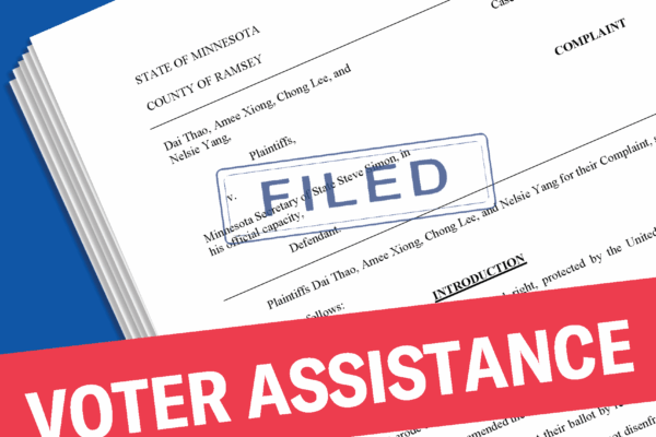 Voter Assistance Lawsuit Filed
