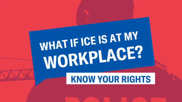 What if ice is at my workplace