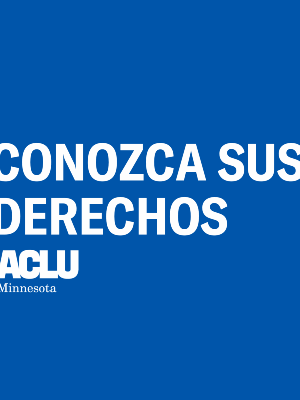 know your rights spanish