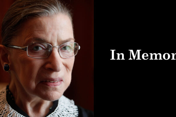 Ruth Bader Ginsburg: In Memory