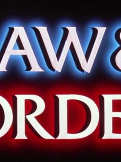 The 'Law & Order' title.