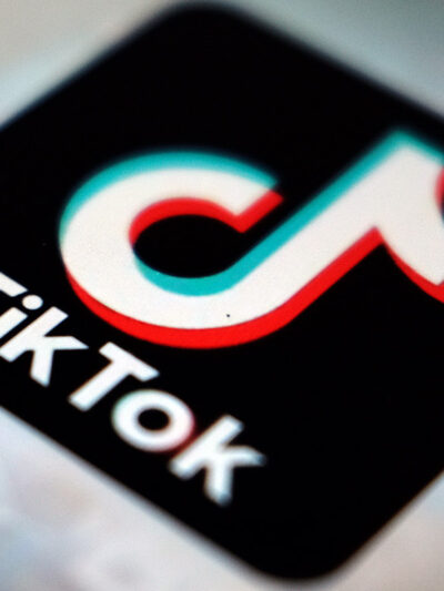 The TikTok logo.