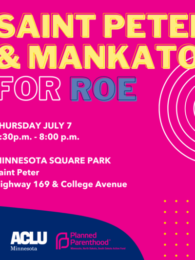 Saint Peter & Mankato for Roe