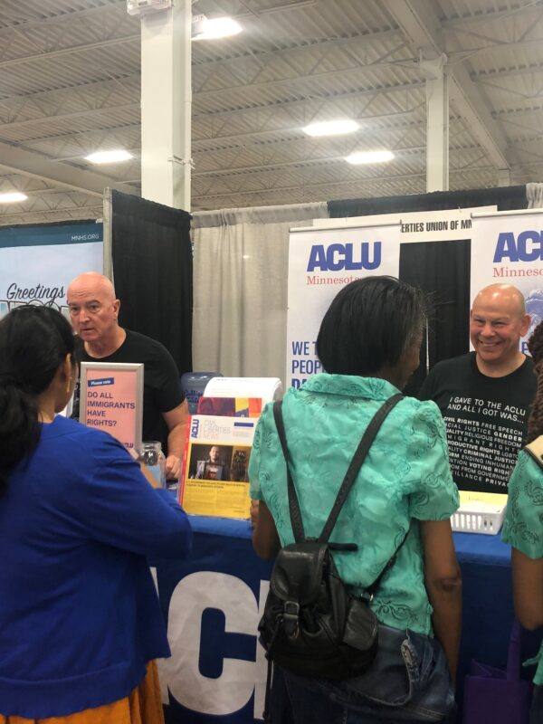 ACLU-MN at the state fair