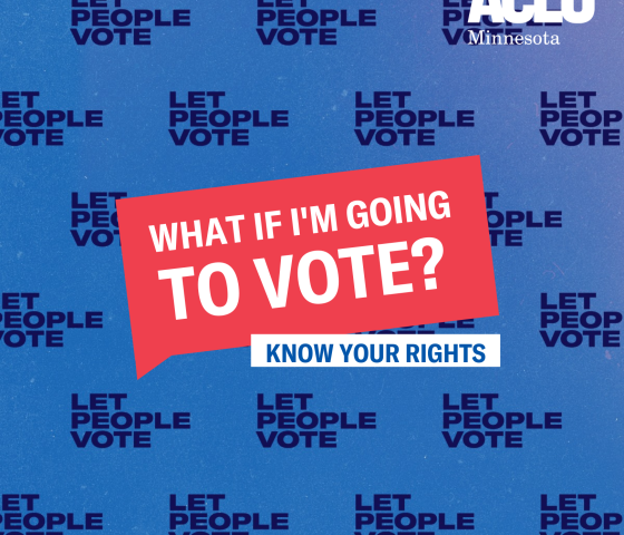 Know Your Rights - voting