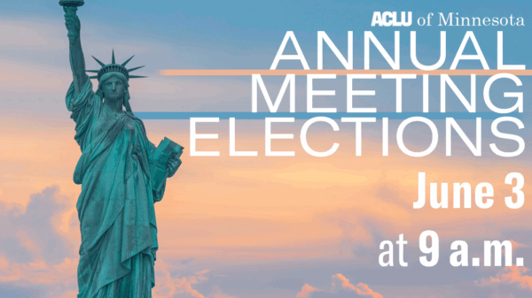 aclu-mn annual meeting elections