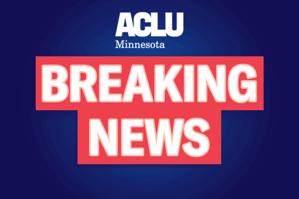 ACLU-MN Sues on Behalf of Man Wrongfully Arrested, Jailed in Willmar ...