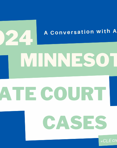 Banner: 2024 MN State Court Cases