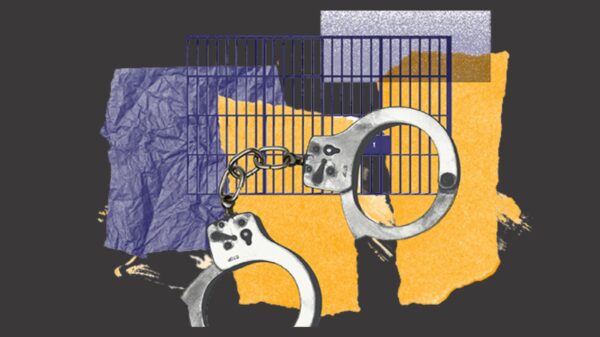 Graphic of handcuffs