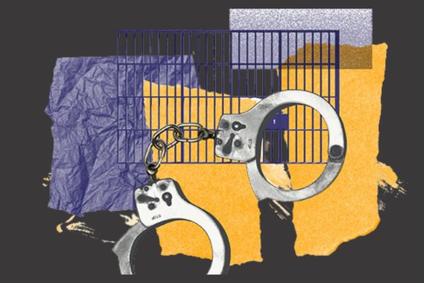 Graphic of handcuffs