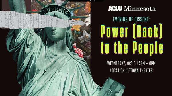 Evening of Dissent: Power Back to the People
