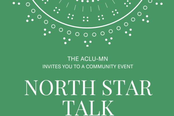 White text on green backgound.