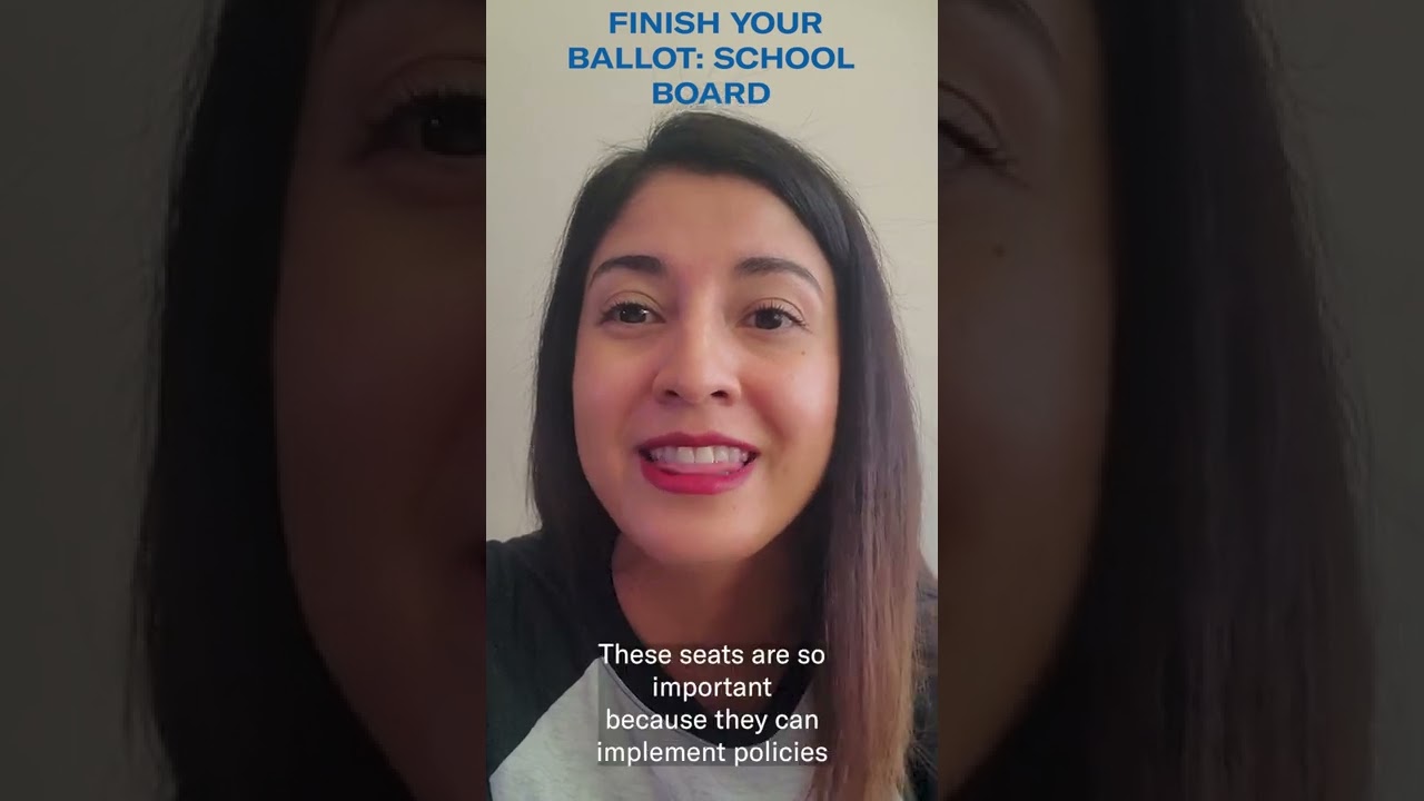 Finish Your Ballot: School Board