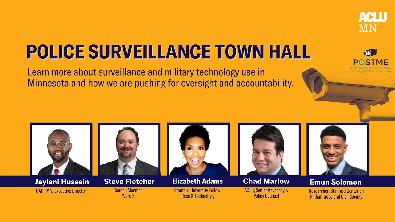 Police Surveillance Town Hall