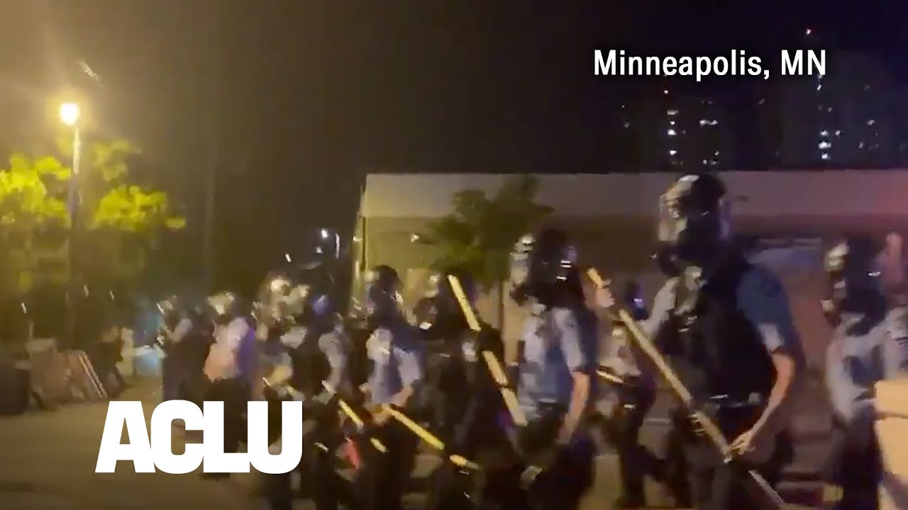 Police Attack The Press Covering Protests