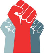 People Power Logo Fists