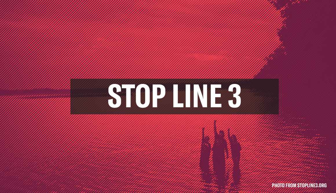 Stop Line 3 Graphic