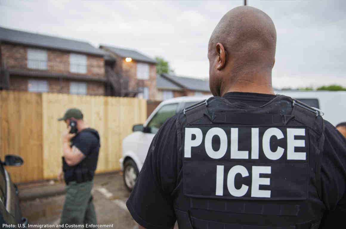 image of ICE agent