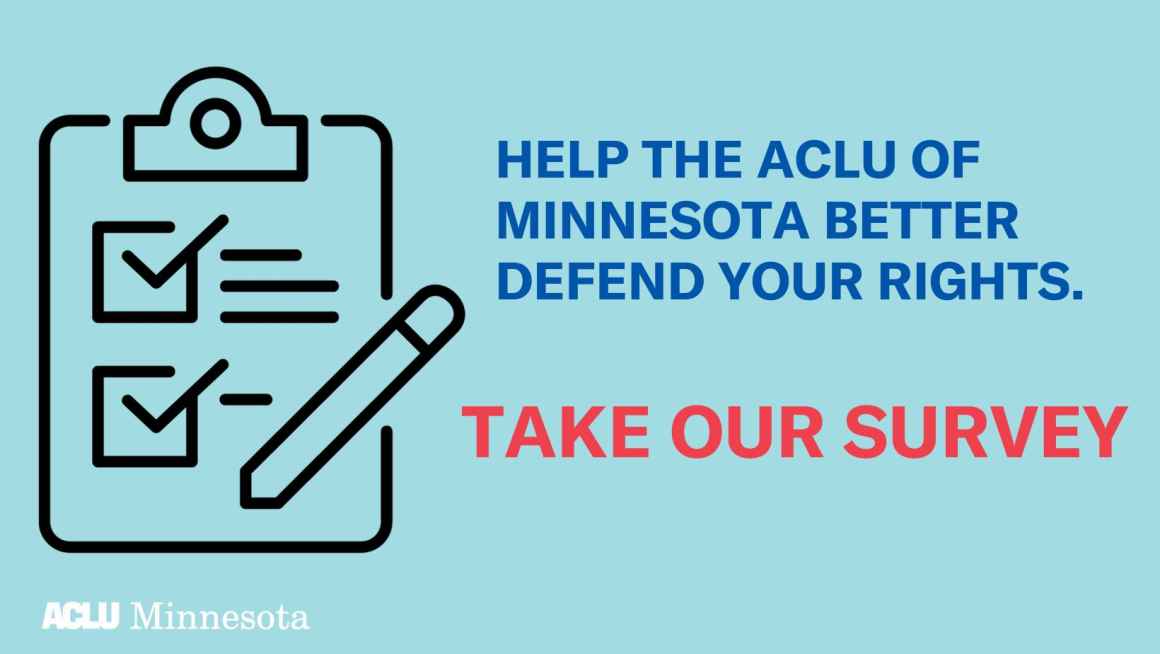Take the ACLU-MN Survey
