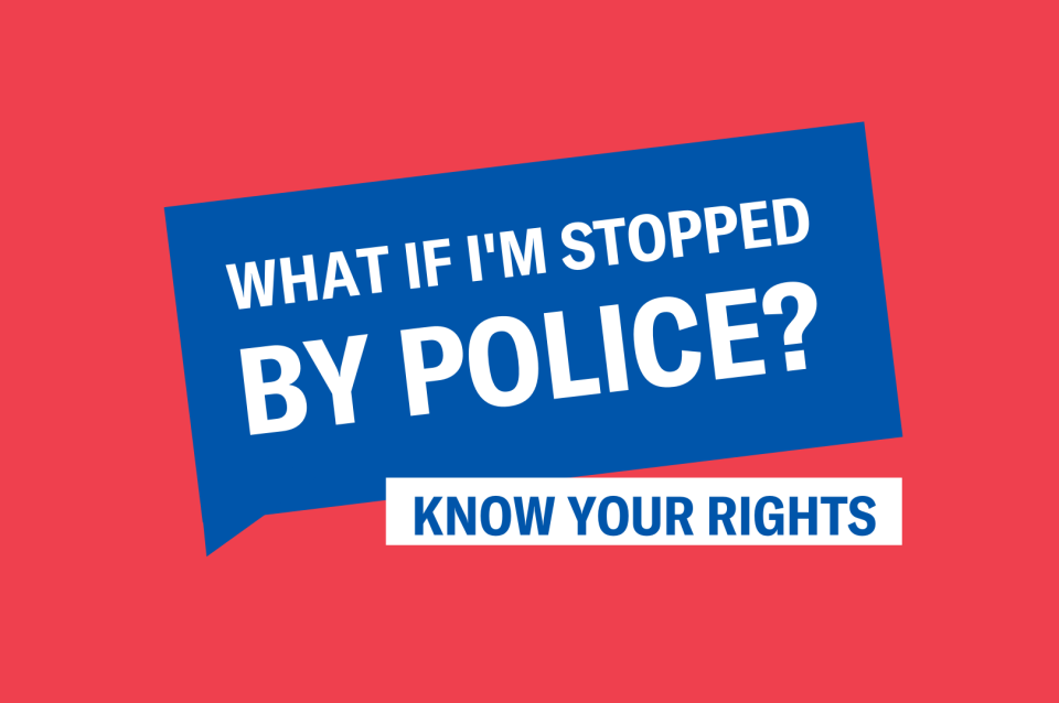 What If I M Stopped By Police Aclu Of Minnesota